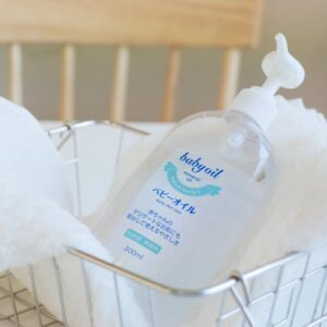 ベビーオイル洗顔